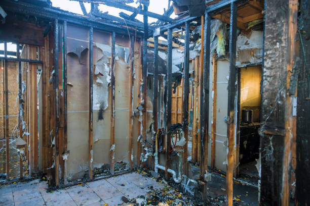 Professional Emergency Fire Cleanup technician working in Washington, NJ